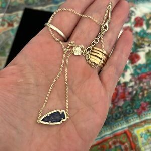 Lapis skylie necklace